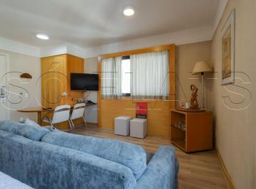 Apartamento · 26m² · 1 Quarto · 1 Vaga · Flat Transamerica Bela Cintra, apartamento disponível para venda com 26m², 1 dormitório e 1 vaga