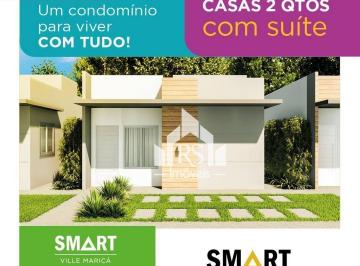 c63e1ffa34d1afbbc831a29bc82e4b1c909481f8 · Casa com 2 dormitórios à venda, 52 m² por R$ 259.900,00 - Ubatiba - Maricá/RJ