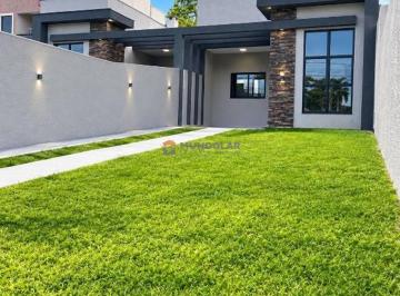 e9c136bfb06ea9479d1009fb7c6080bb932e71d5 · Casa com 3 dormitórios à venda, 70 m² por R$ 490.000,00 - Campina da Barra - Araucária/PR
