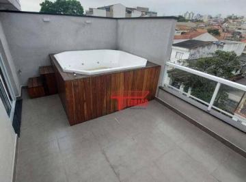 4f6603f2a8a7a0c9deb12a6c684cb630c2f8f24d · Cobertura com 3 dormitórios, 124 m² - venda - Vila Scarpelli - Santo André/SP