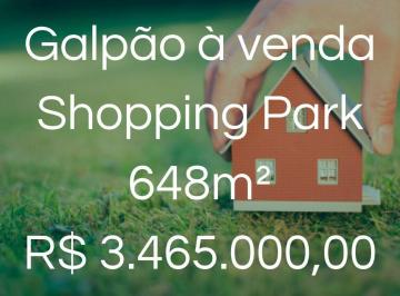 Comercial · 648m² · Galpão à venda, Bairro Shopping Park - Uberlândia/MG