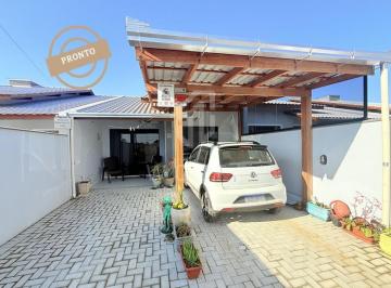 Casa de 2 quartos, Barra Velha · JD1616 - Casa Geminada com Área de Festas nos Fundos em Barra Velha/SC