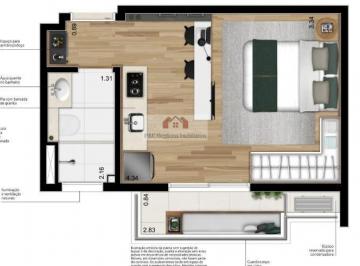 202508221612472870.jpg · Studio para Venda em São Paulo, Moema, 1 dormitório, 1 suíte, 1 banheiro
