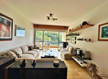 Apartamento · 135m² · 4 Quartos · 2 Vagas · Apartamento para alugar, 135 m² por R$ 6.504,00/mês - Praia das Pitangueiras - Guarujá/SP