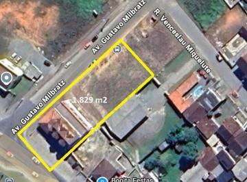 Terreno · 1829m² · Área Comercial à Venda TERRENO – Araquari/SC 1.829 m2 Avenida Prefeito Alberto Natalino Miguelute