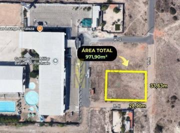 1126f0859f919340f7aaa477a44798b91c40b5c8 · Terreno à venda, 971 m² por R$ 590.000,00 - Dunas - Fortaleza/CE