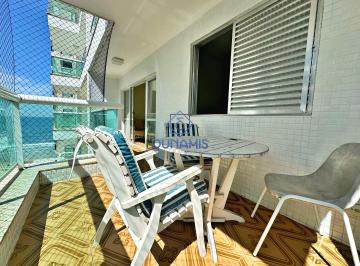 Apartamento · 142m² · 3 Quartos · 1 Vaga · Apartamento em Barra Funda, Guarujá/SP de 142m² 3 quartos para locação R$ 4.500,00/mes