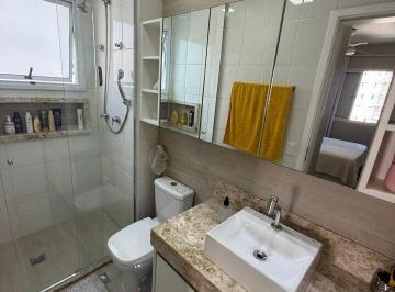 Apartamento · 83m² · 3 Quartos · 1 Vaga · Apartamento Reformado, 3 quartos, Acqua Play, Santos, vista piscina