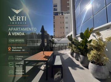 8968bf190cb892e8fa797a4796a327ca9165b8c8 · Apartamento com 2 dormitórios à venda, 86 m²  - Água Verde - Blumenau/SC