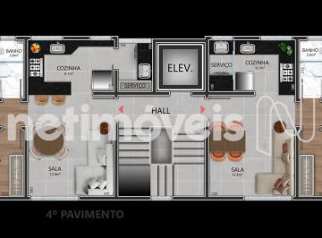 Apartamento · 81m² · 2 Quartos · 2 Vagas · Área Privativa de 2 Quartos no Itapoã – Alto Padrão