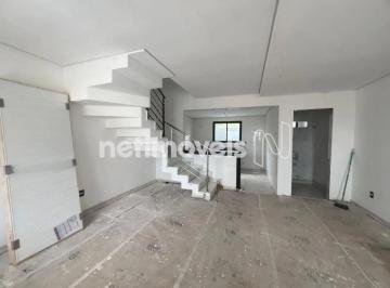 Sala de estar · Casa Geminada de 03 Quartos no Cabral/Contagem.