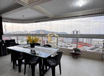 Apartamento · 151m² · 3 Quartos · 3 Vagas · Apartamento BOQUEIRÃO Praia Grande 3 dormitórios 3 suítes vista mar GIGANTE