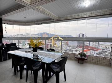 Apartamento · 151m² · 3 Quartos · 3 Vagas · Apartamento BOQUEIRÃO Praia Grande 3 dormitórios 3 suítes vista mar GIGANTE