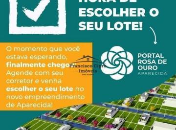 Terreno · 154m² · Terreno à venda no bairro Portal Rosa de Ouro - Aparecida/SP