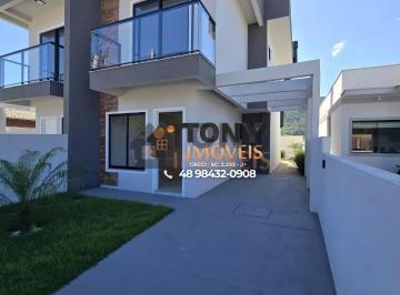 Casa · 99m² · 2 Quartos · 2 Vagas · Sobrado com 2 Quartos com suíte à venda, 99,83m² - Forquilhas - São José.