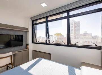 Apartamento de 1 quarto, Curitiba · Studio Mobiliado com Vaga - Andar Alto!