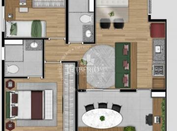 Apartamento · 53m² · 2 Quartos · 1 Vaga · Apartamento ao lado do metrô Belém, 52,73m2, 2 quartos com suíte e 1 vaga.