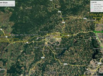 Terreno , Balsa Nova · Linda área localizada de frente para a Estrada da Laje