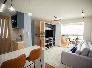 Apartamento · 40m² · 1 Quarto · 1 Vaga · Studio Mobiliado e Decorado no Condomínio Studio Morada no Cambuí