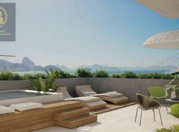 Apartamento · 39m² · 1 Quarto · 1 Vaga · R. Francisco Otaviano, Ipanema - Apto De Luxo 39m², 1 Qto, 1 Suíte, 1 WC, 1 Vaga Garagem