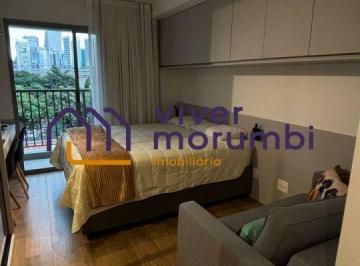 Apartamento · 30m² · 1 Quarto · Flat residencial no Brooklin - 1 Dormitório Suíte