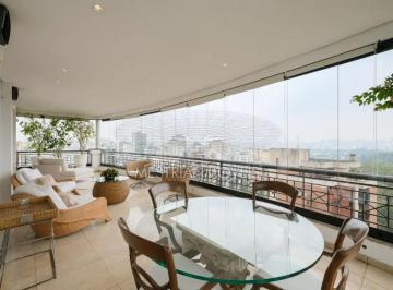Apartamento · 649m² · 4 Quartos · 8 Vagas · Vila Nova Conceição | Cobertura duplex | Com 649,30 m² | Vista espetacular para Ibirapuera!