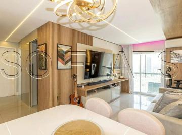 Apartamento · 55m² · 1 Quarto · 1 Vaga · Flat Prive Cidade Jardim disponível para venda com 55m² e 01 vaga de garagem