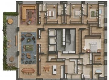 Apartamento de 4 quartos, São Paulo · PJM 923 + Pessoas + Arquitetura + Cidade = Localização exclusiva