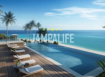 Apartamento · 26m² · 1 Quarto · 1 Vaga · Flat com 1 dormitório à venda, 23,67 m² por R$ 366.000,00 - Ponta de Matos - Cabedelo/PB