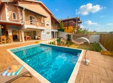 Foto 50 · CONDOMINIO PALAVRA DA VIDA, 05 Quartos, 04 Suítes, sala com lareira, área gourmet completa, piscina,