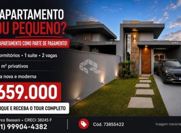Casa · 100m² · 3 Quartos · 2 Vagas · Casa de Alto Padrão 3 Quartos 1 Suíte, 2 vagas no Cristo Rei, bairro alto de São