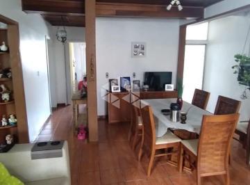 Casa · 95m² · 2 Quartos · 1 Vaga · Casa 2 dormitórios Jardim Algarve com garagem, churrasqueira e 95m²
