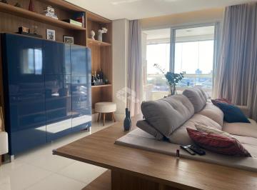 Apartamento · 97m² · 2 Quartos · 2 Vagas · APARTAMENTO AMPLO COM VISTA MAR - 3 DORMITÓRIOS (2 ATUAIS) NO BAIRRO FLORESTA - SÃO JOSÉ