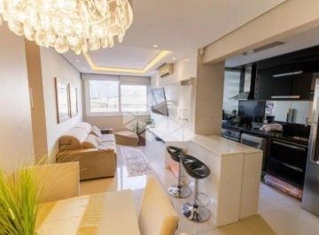 Apartamento · 60m² · 2 Quartos · 1 Vaga · Apartamento 2 dormitórios suíte cozinha americana a churrasqueira 1 garagem semi mobiliado infra com