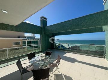 Apartamento · 214m² · 4 Quartos · 2 Vagas · Cobertura duplex frente mar mobiliada no Mariscal em Bombinhas SC