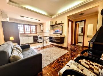 living (8) · Apartamento de 1 dormitório no Centro de Canela