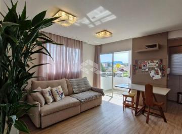 Apartamento · 60m² · 2 Quartos · 1 Vaga · APARTAMENTO COM 2 DORMITÓRIOS/QUARTOS EM PALHOÇA SC, BAIRRO ARIRIU À VENDA
