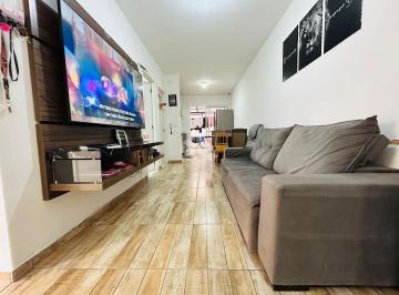Casa · 75m² · 3 Quartos · 2 Vagas · Casa em condomínio fechado com 3 dormitórios, pátio com churrasqueira, à venda no bairro São José em