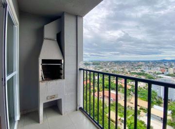 Apartamento · 51m² · 2 Quartos · 1 Vaga · Apartamento 2 dormitórios, novo, piso laminado, varanda com churrasqueira, bairro Rondônia, em Novo 