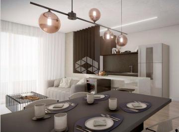 Apartamento · 82m² · 2 Quartos · 1 Vaga · Apartamento de 02 dormitórios com suíte e sacada e churrasqueira na planta à venda em Camobi Santa M