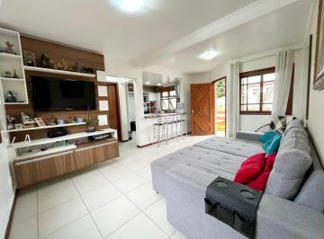 Casa · 112m² · 3 Quartos · 2 Vagas · Casa à venda com 03 dormitórios , sacada e churrasqueira no bairro São José em Santa Maria.