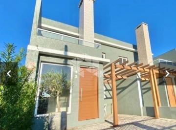 Casa · 120m² · 2 Quartos · 2 Vagas · Sobrado Geminado mobiliado com dois dormitórios piscina