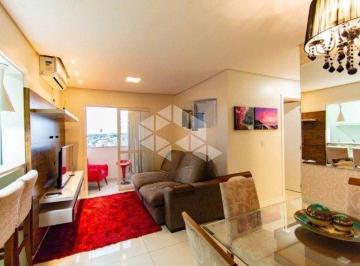 Apartamento · 67m² · 2 Quartos · 1 Vaga · Apartamento mobiliado com 2 dormitórios e suíte em Canoas