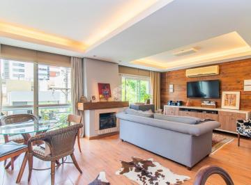 Apartamento · 72m² · 2 Quartos · 1 Vaga · Apartamento com 2 dormitórios transformado em 1 suíte master, lavabo, lareira, churrasqueira e 1 vag