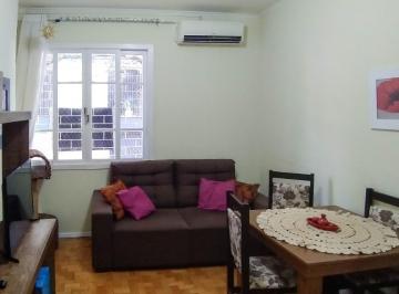 23 - living · Apartamento térreo elevado, 2 dormitórios,, 59 m², no Centro Histórico - Porto Alegre