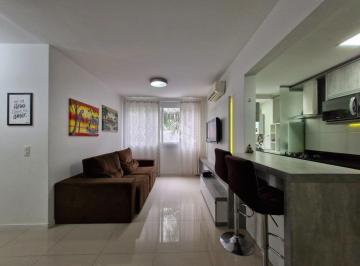 Apartamento · 63m² · 2 Quartos · 1 Vaga · Apartamento, 63 m² de área privadas, 2 dormitórios, living com 3 ambientes e uma vaga de garagem, se