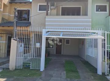 Casa · 183m² · 3 Quartos · 2 Vagas · Sobrado de 3 pisos e pátio no Bairro Hípica, com 183,19 m2