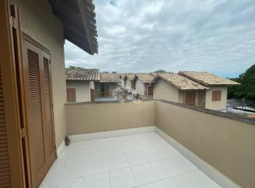 Casa · 122m² · 3 Quartos · 1 Vaga · Casa estilo sobrado, em condomínio fechado, com 3 dormitórios, sendo 1 suíte, com terraço e vista pa