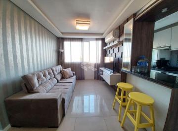 Apartamento · 64m² · 2 Quartos · 1 Vaga · Apartamento semi mobiliado 2 dormitórios 1 suíte, 1 vaga andar alto Centro Canoas