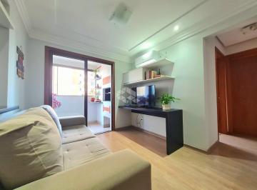 Apartamento · 59m² · 2 Quartos · 1 Vaga · APARTAMENTO DE 2 DORM. COM 59,39 m² ÁREA PRIVATIVA, VAGA DE GARAGEM NO BAIRRO CRISTAL